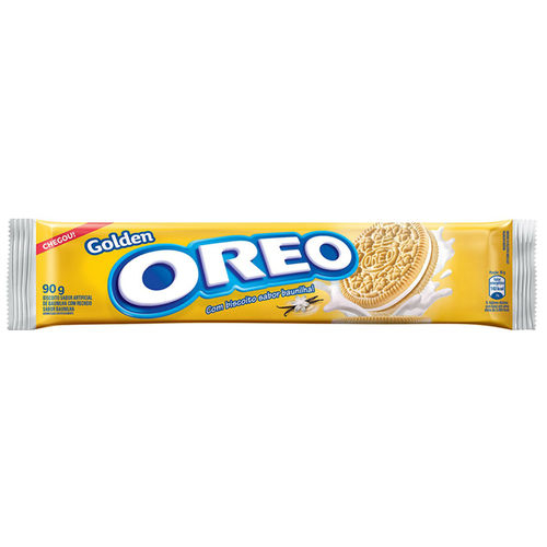 Biscoito Recheado Oreo Golden Baunilha Pacote 90g em Promoção na Americanas