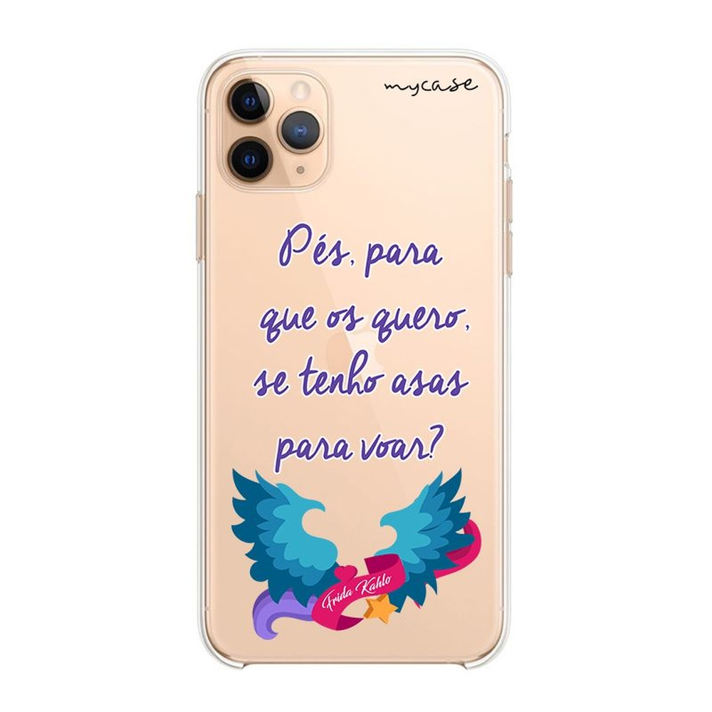 Capa para iPhone 11 Pro Max Frida Kahlo Pés para que os quero se