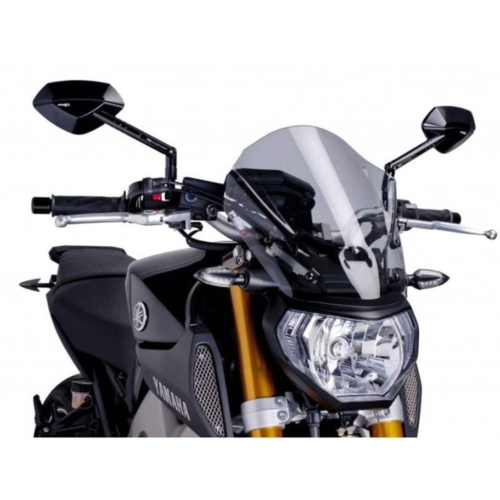 Bolha Naked Touring Em Acrílico Fumê Clara Yamaha Mt 09 até 2017 Puig