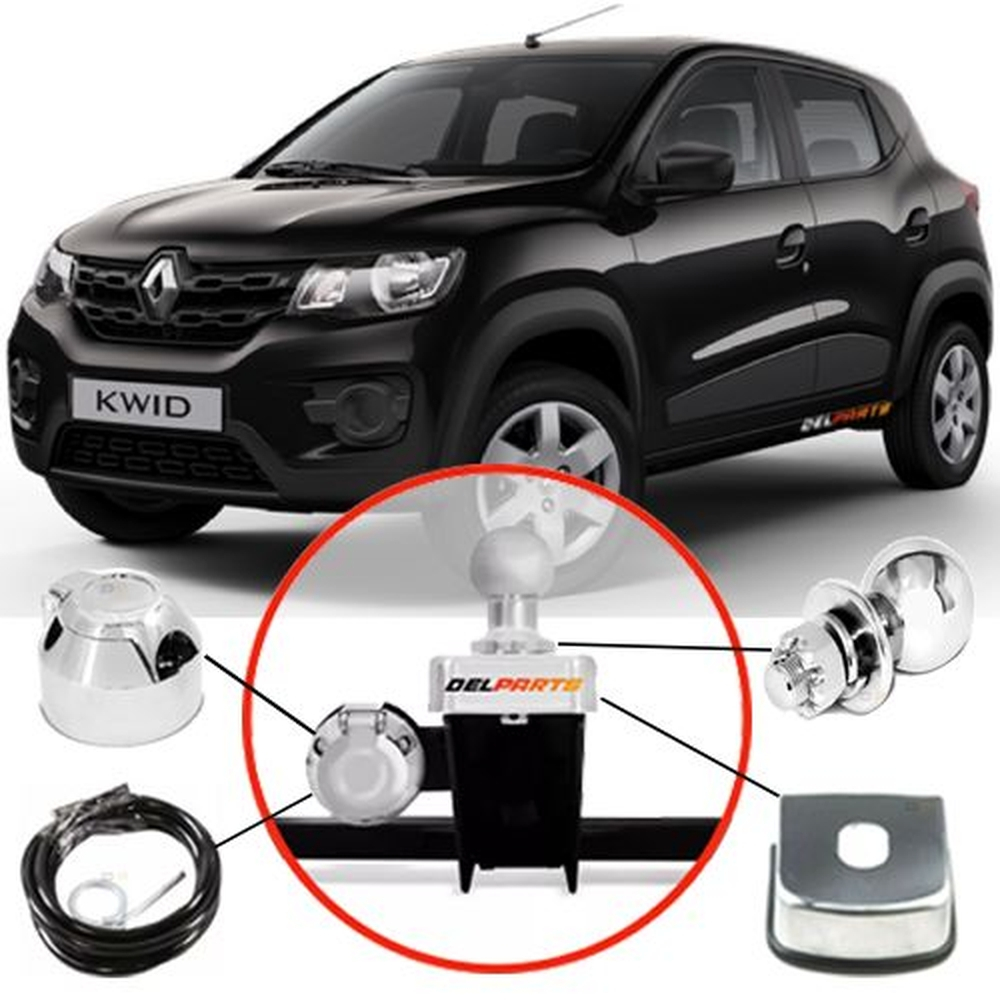 Engate Reboque Rabicho Renault Kwid A Kg De Tra O F Em