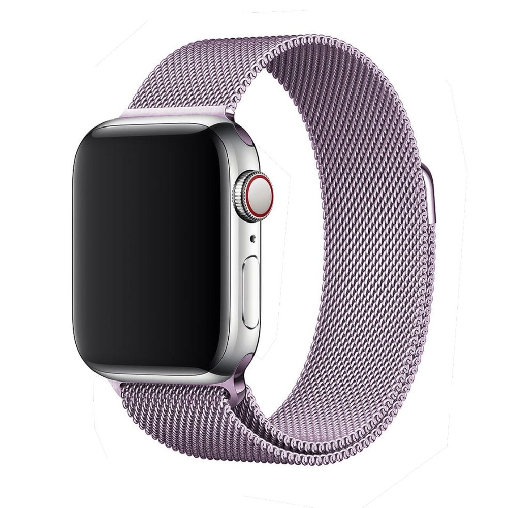 Pulseira Milanese Compat Vel Apple Watch Series E Iwo Cor Lil S No