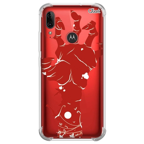 Capa Capinha Case Anti Shock Moto E6 Plus 0411 Morto Vivo em Promoção