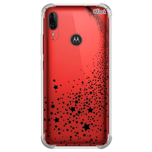 Capa Capinha Case Anti Shock Moto E6 Plus 0069 Estrelas em Promoção