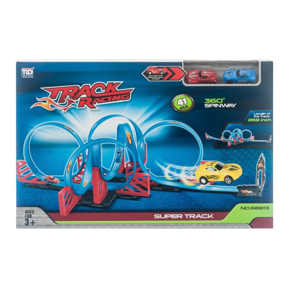 Lançador Pista Looping 360º Infantil Tipo Hot Wheels Carrinho em