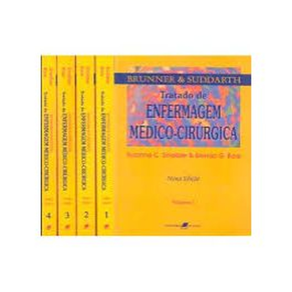 Livro brunner suddarth tratado de enfermagem médico cirúrgica 4