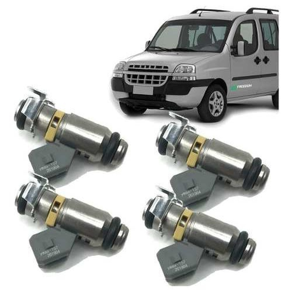 Kit Bico Injetor Fiat Doblo Palio 1 8 8v 2007 2008 Iwp157 No Shoptime