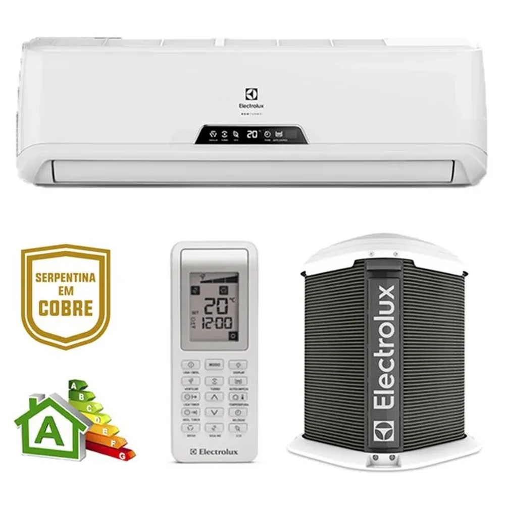 Ar Condicionado Split High Wall Electrolux Só Frio Ecoturbo 12000 BTUs