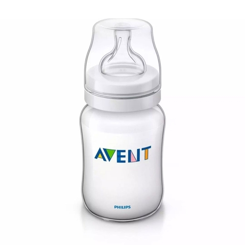 Kit 02 Mamadeiras Classic 260ml Anti cólica Philips Avent no Shoptime