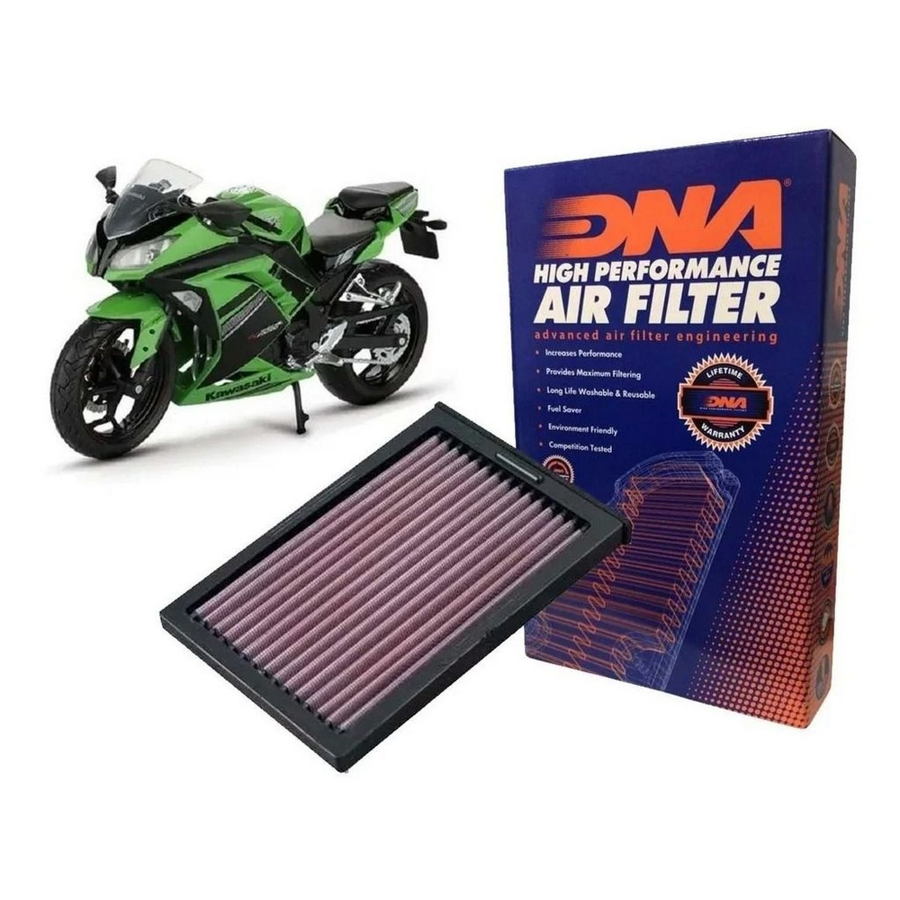 Filtro Ar Dna P K S Kawasaki Ninja Em Promo O