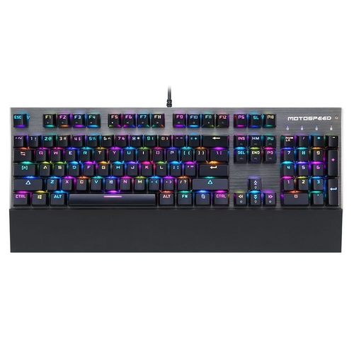 Teclado Mec Nico Gamer Motospeed Ck Fmstc Pto Rgb Switch Outemu