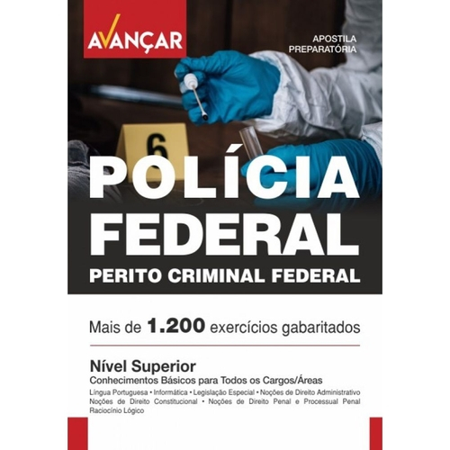 Apostila Concurso Policia Federal PF Perito Criminal em Promoção