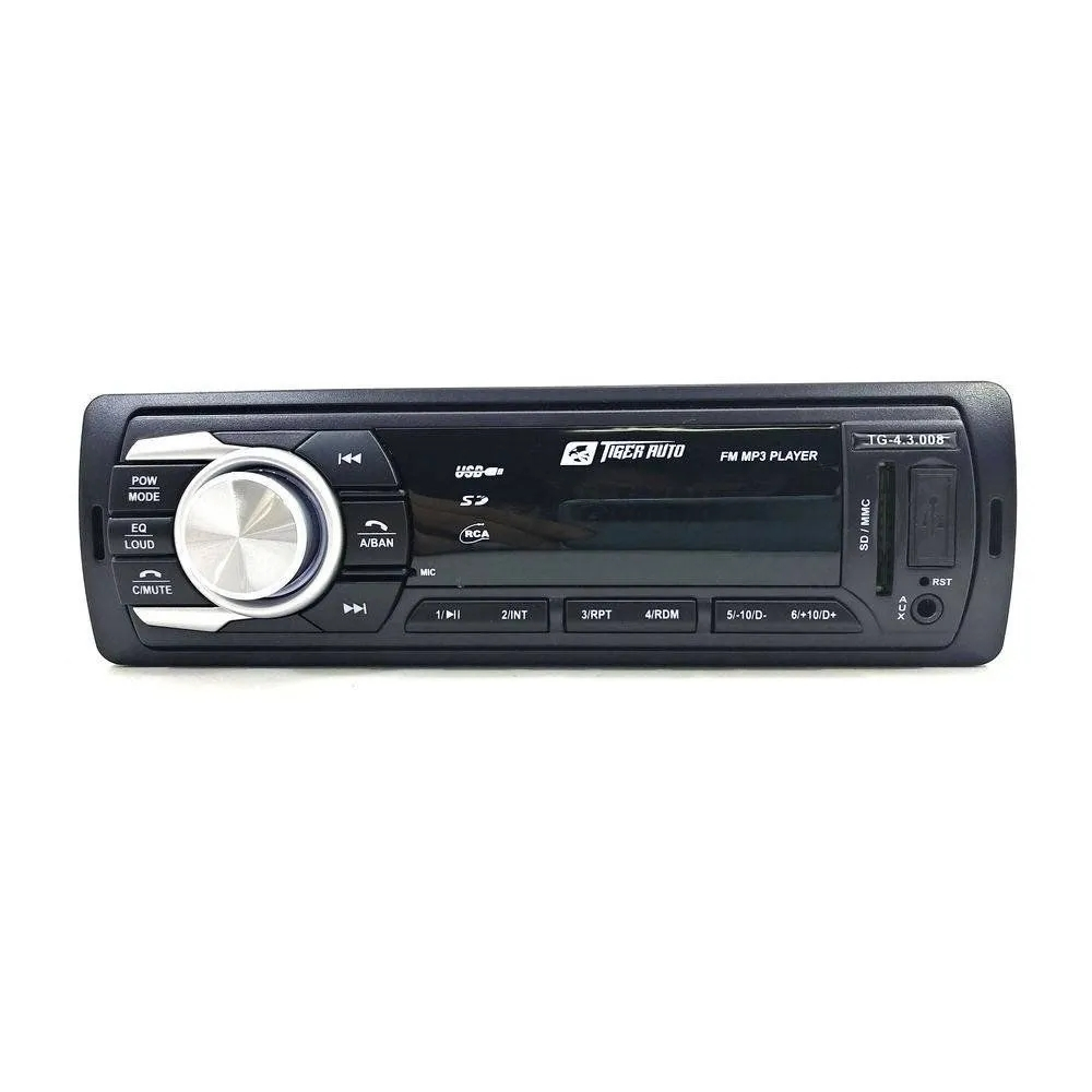 R Dio Mp Player Automotivo Tiger Tg Din Usb Sd Aux Rca