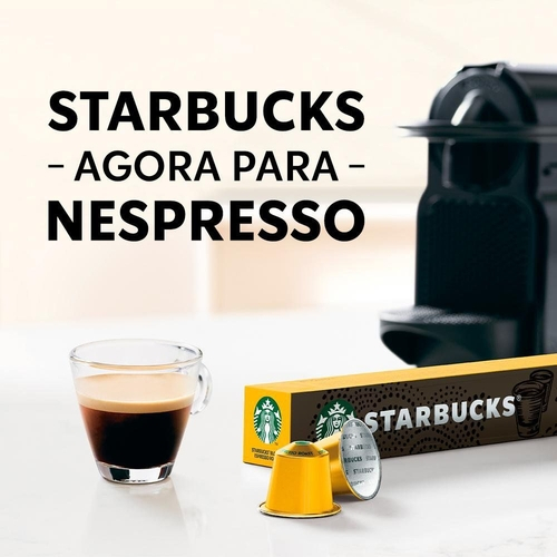 Café Em Cápsula Starbucks Nespresso Blonde Espresso Roast 10 Cápsulas