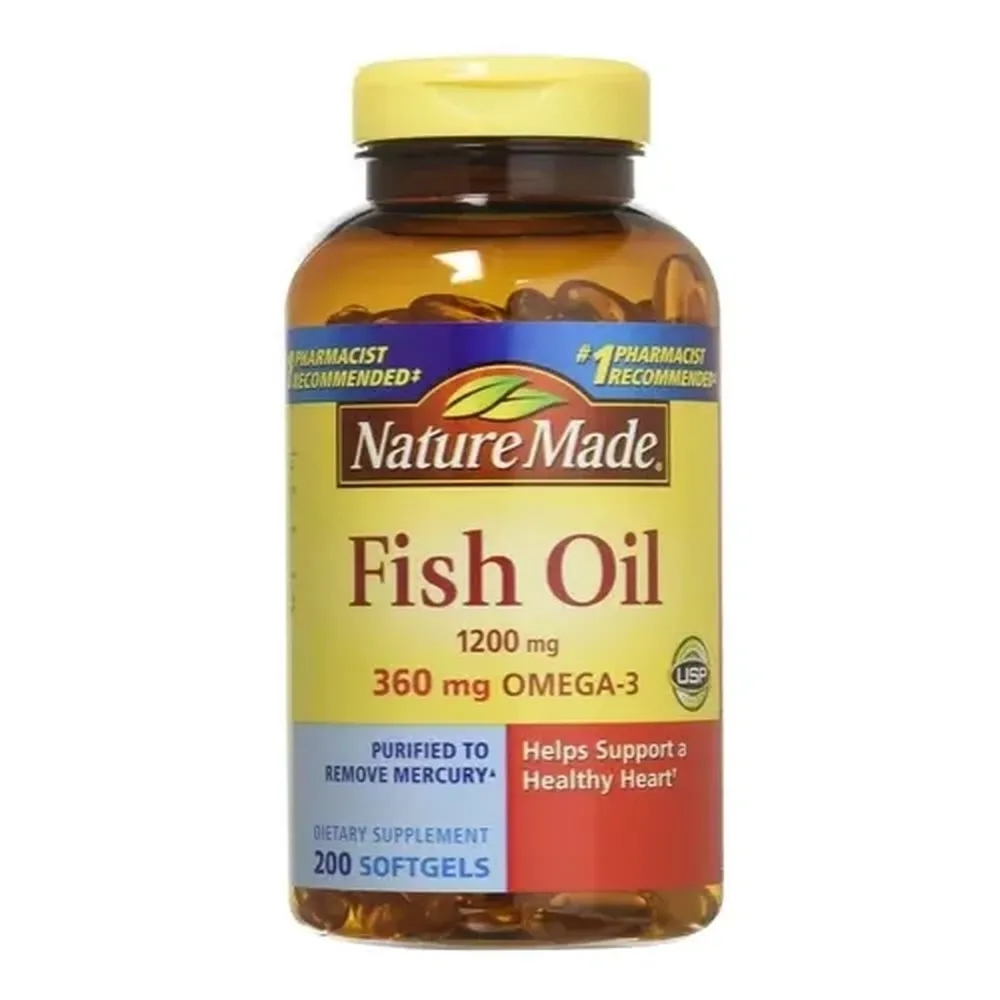 Fish Oil Nature Made Mg Mg Omega Softgels Imp Em