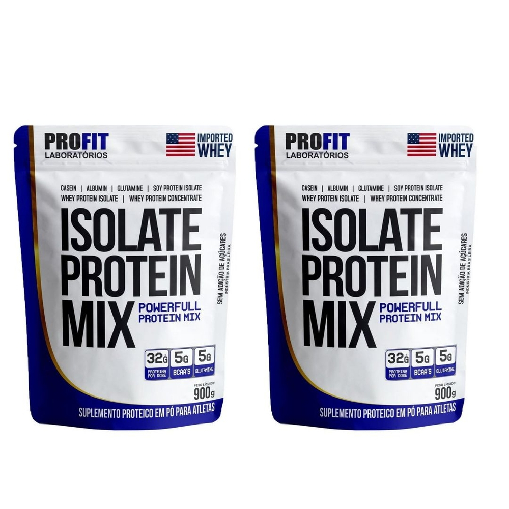 Kit X Isolate Protein Mix Refil G Profit Labs Em Promo O