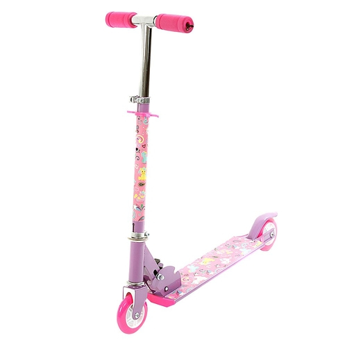 Patinete Feminino 2 Rodas LED Roxo BBR Toys em Promoção na Americanas