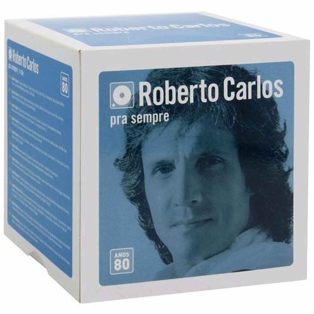 Box Roberto Carlos Pra Sempre Anos 80 No Shoptime