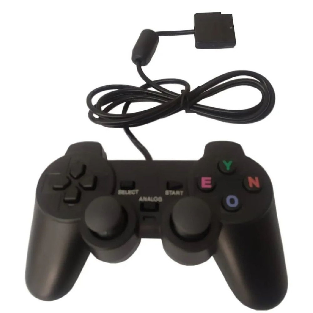 Controle Joystick Analogico Playstation 1 e Playstation 2 em Promoção