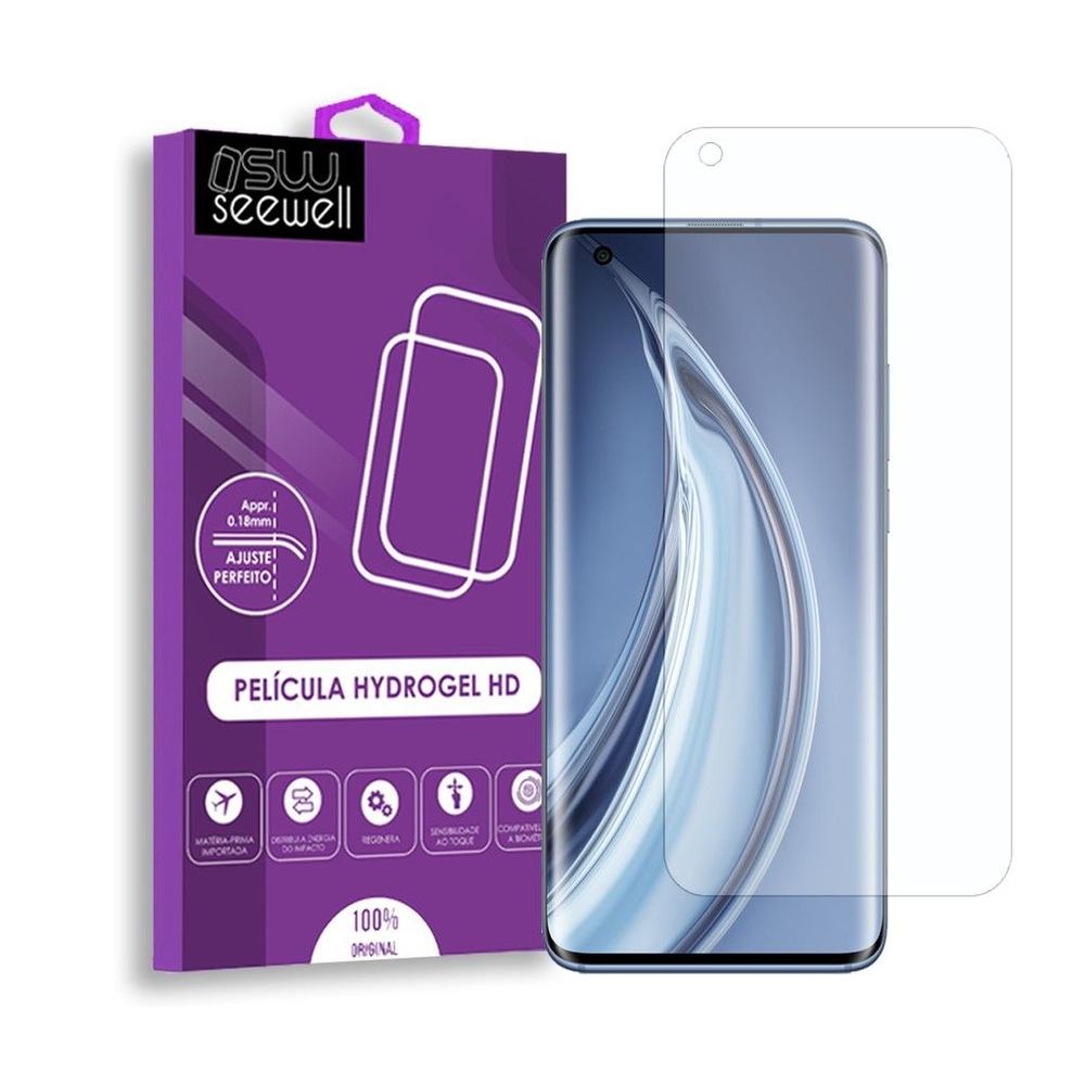 Película Frontal Hydrogel Hd Anti Impacto Xiaomi Mi 10 Pro 5G no Shoptime