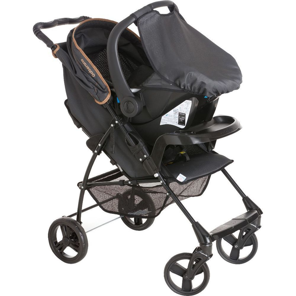 Carrinho De Beb Romano Travel System Nix Caramelo Beb Conforto