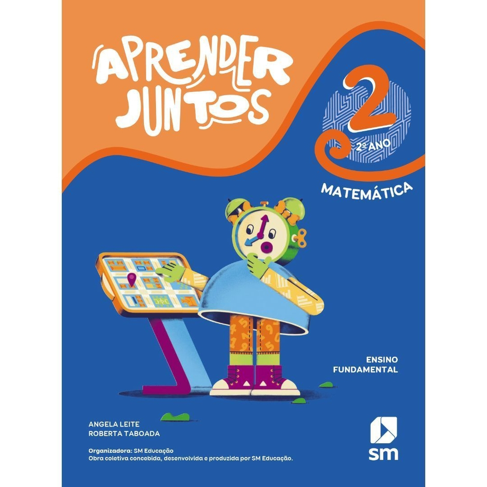 Livro Aprender Juntos Matemática 2 La BNCC 7ª Edição 2021 em