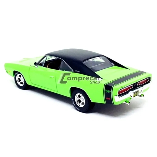 Miniatura Dodge Charger R T 1969 Verde Maisto 1 18 em Promoção