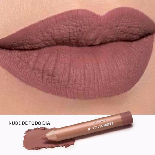 Batom Lápis Color Matte Eudora Nude de Todo Dia em Promoção Ofertas