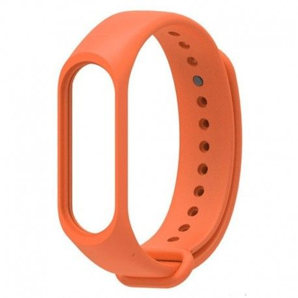 Pulseira de Borracha Mijobs para Mi Band 3 Laranja em Promoção