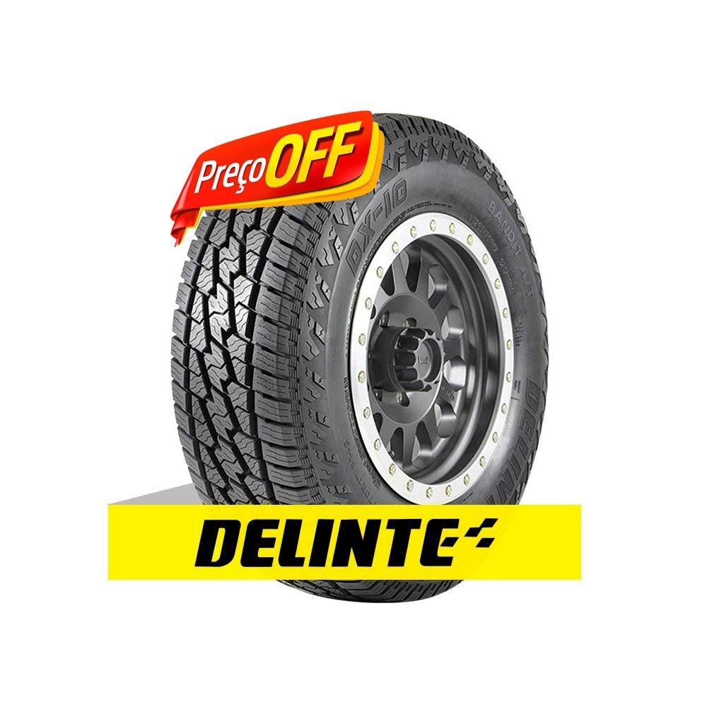 Pneu Delinte Aro 15 235 75R15 DX 10 Bandit A T 110 107S No Shoptime