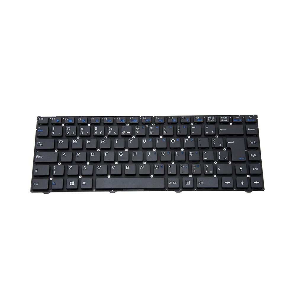 Teclado Para Notebook Itautec Infoway W Preto Abnt F Wi Fi