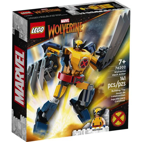 Lego Marvel Armadura Rob Do Wolverine Kit Incr Vel Pe As