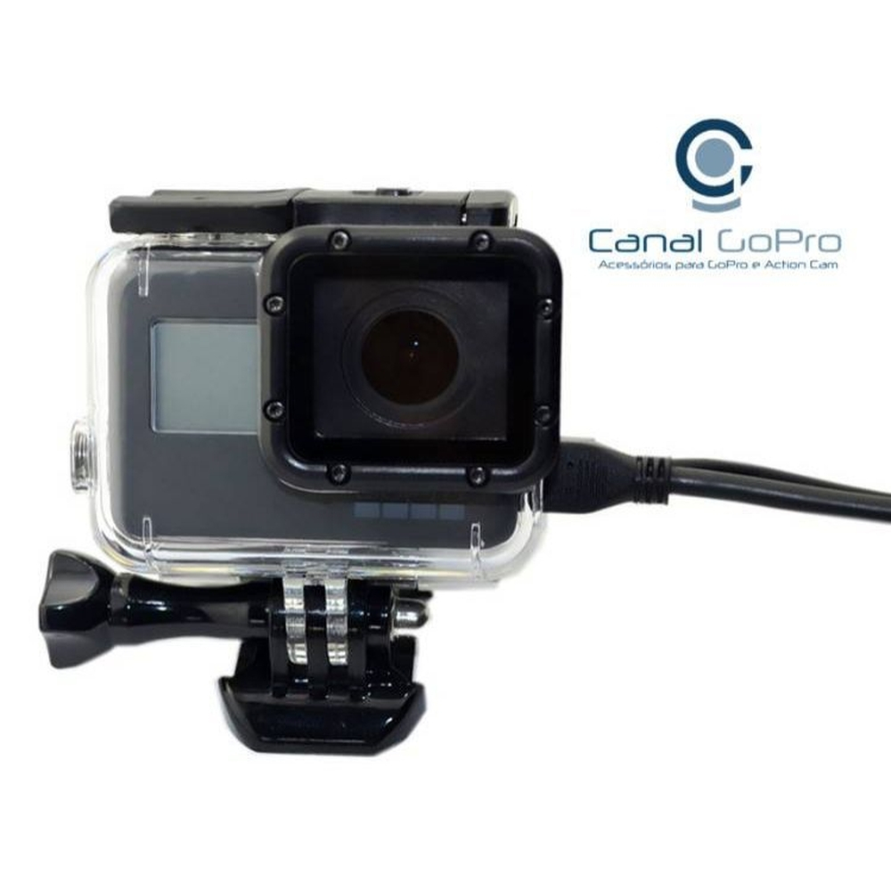 Caixa Estanque Aberta Na Lateral Para Gopro Hero Black Em