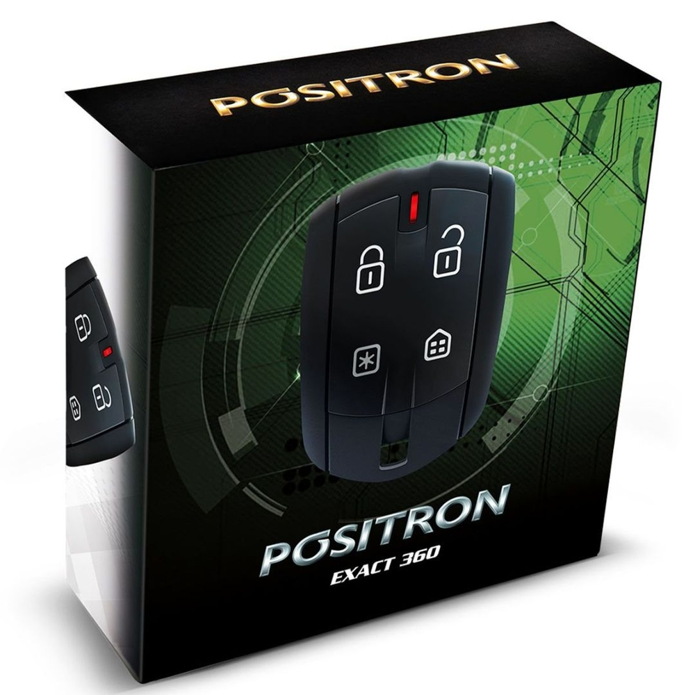 Alarme Automotivo Positron Universal Cyber Exact EX360 Submarino