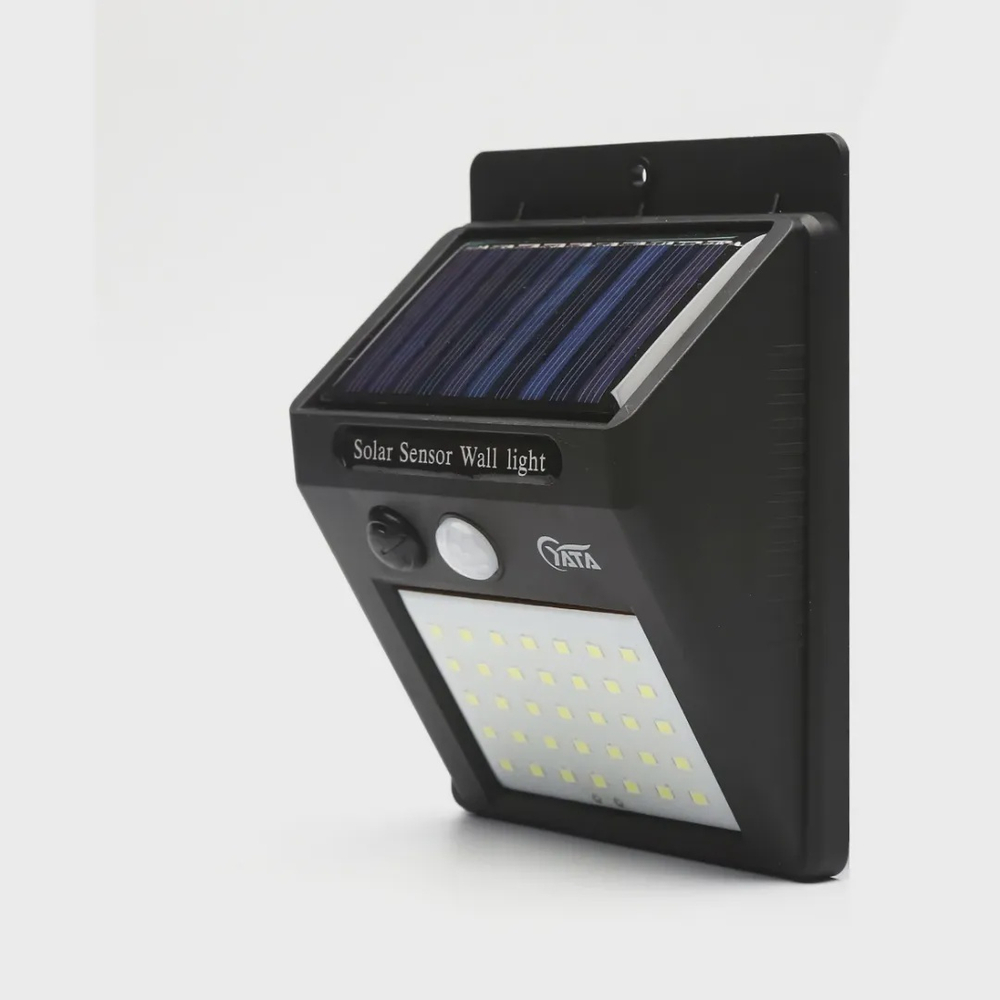 Lumin Ria Solar Parede Led Sensor Movimento Externa W Submarino