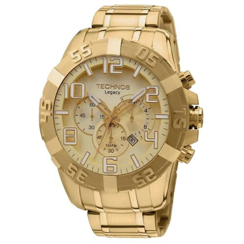 Rel Gio Technos Masculino Legacy Dourado Os Ik X No Shoptime