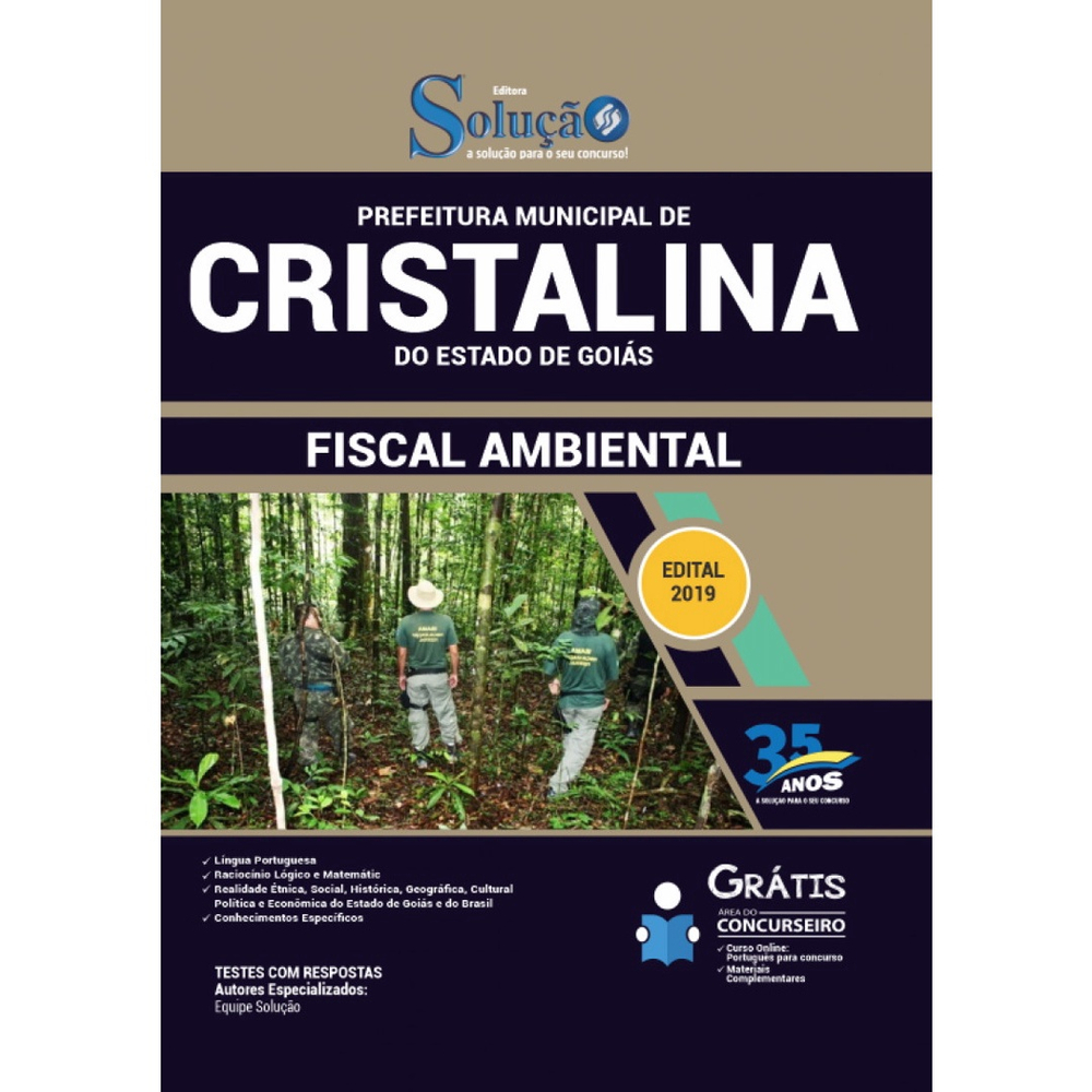 Apostila Prefeitura De Cristalina Go Fiscal Ambiental Submarino