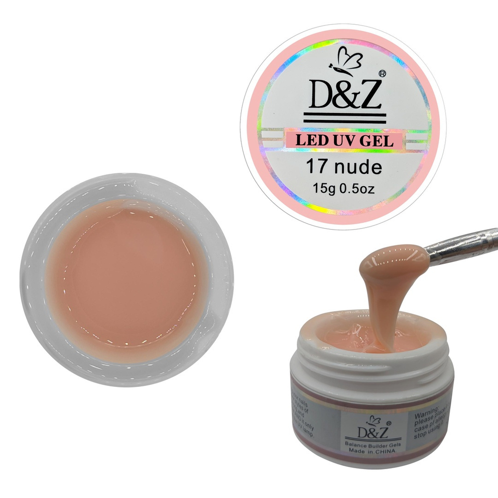 Gel D Z Led Uv 17 Nude 15G em Promoção Ofertas na Americanas