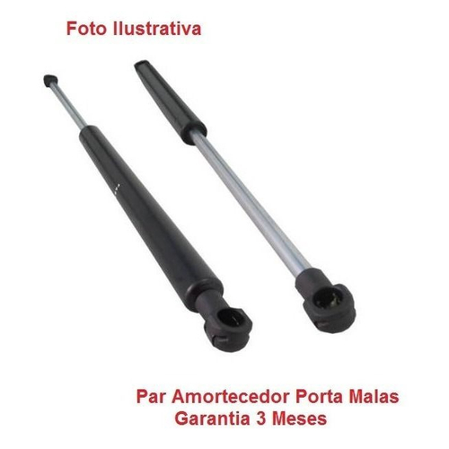 Par Amortecedor Porta Mala Polo Hatch 2003 A 2014 Submarino