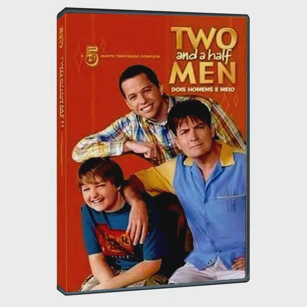 Dvd Box Two And A Half Men 5 Temporada Completa 3 Discos No Shoptime