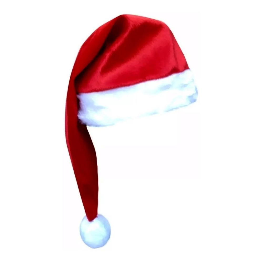 Gorro Para Papai Noel Em Veludo Pel Cia Touca Super Luxo Submarino