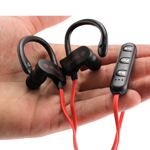 Fone De Ouvido Intra Auricular Esportivo Bluetooth Apoio Para