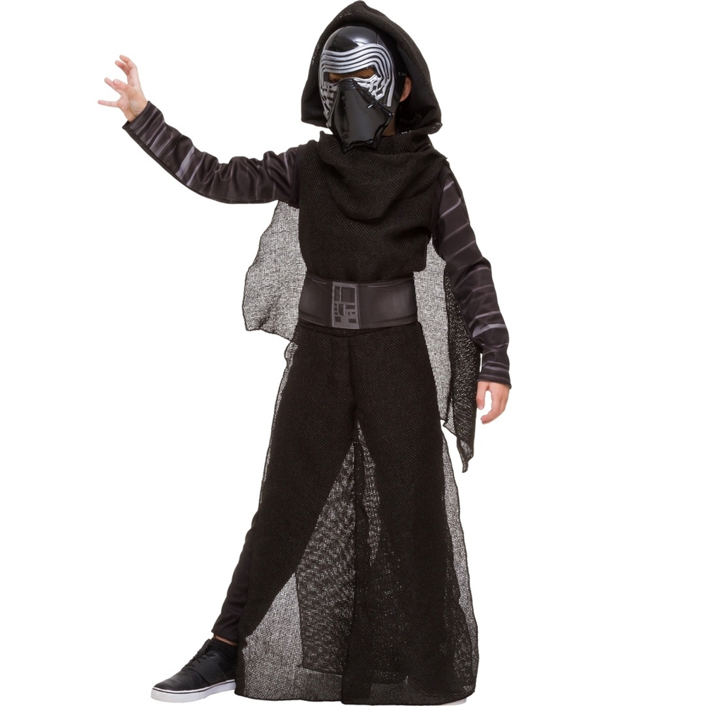 Fantasia Star Wars Kylo Ren Infantil Longa Std Tamanho M Rubies