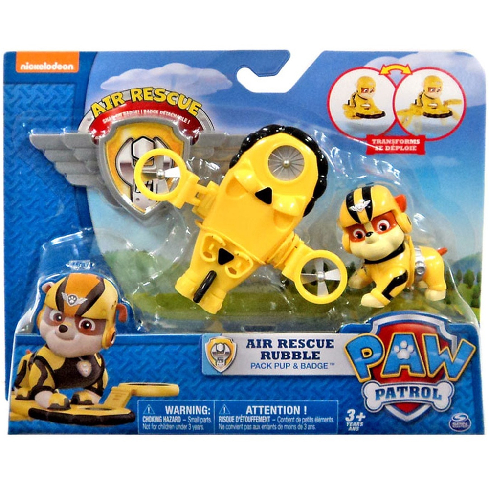 Patrulha Canina Resgate Aereo Rubble Air Rescue Sunny Submarino