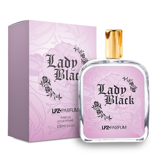 Perfume Lapiduz antigo Bortoletto Lady Black 100ML Inspiração b