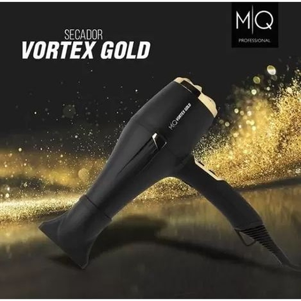 Secador Profissional Mq Hair Vortex Potencia Gold V Em Promo O