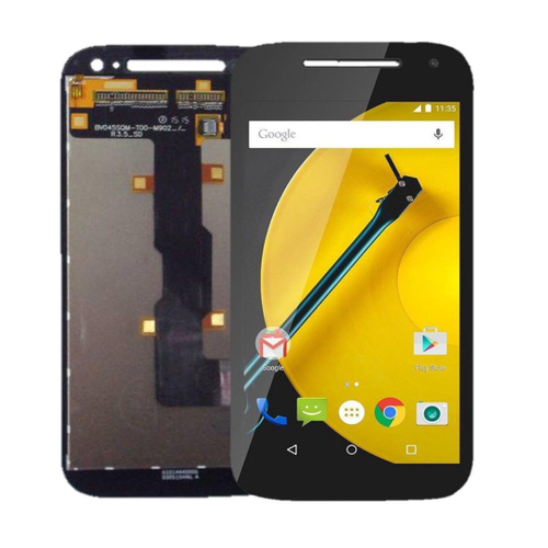 Tela Touch Display Lcd Motorola Moto E Original Xt Xt Preto Em