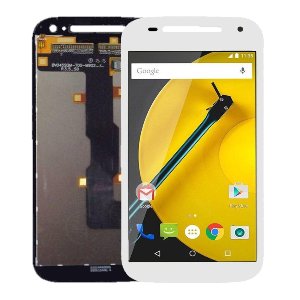 Tela Touch Display Lcd Motorola Moto E Original Xt Xt Branco