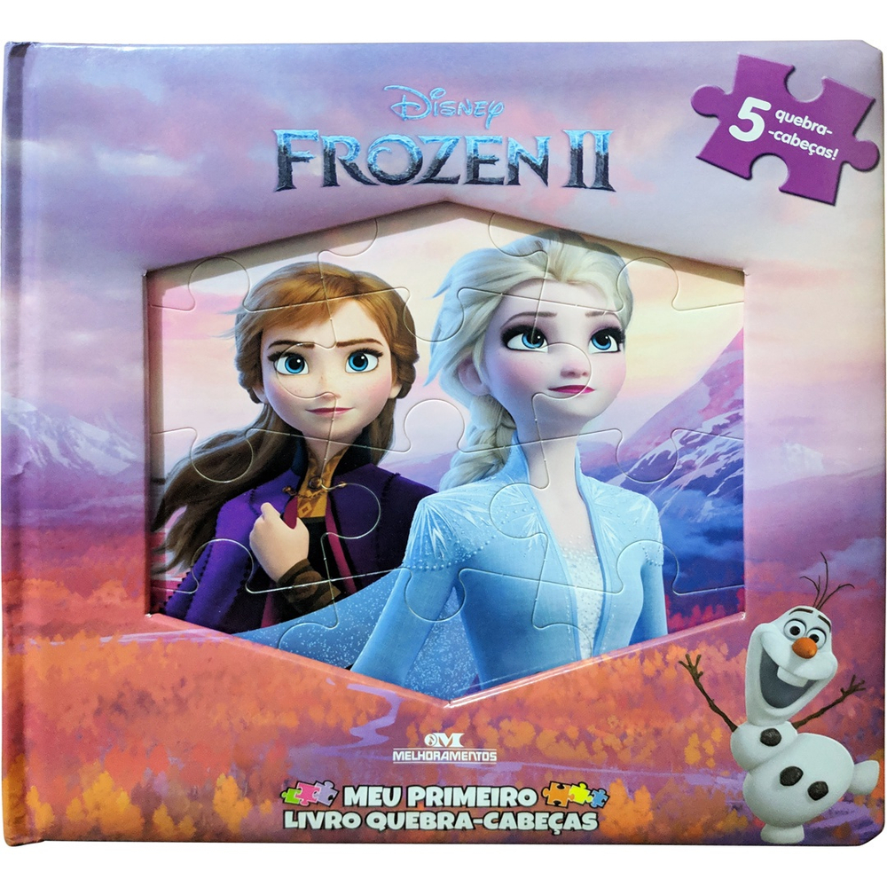 Livro Frozen Meu Primeiro Livro Quebra Cabe As Submarino