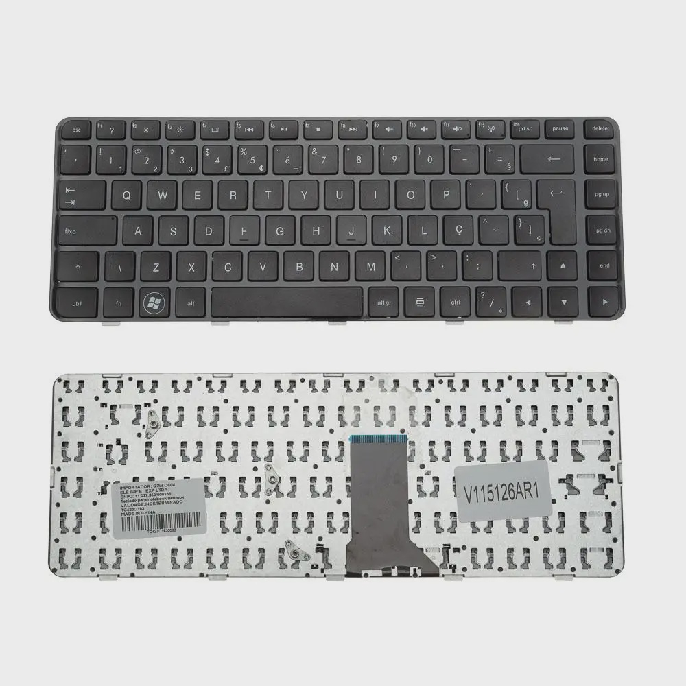 Teclado Para Notebook Hp Pavilion Dv Preto Abnt Submarino