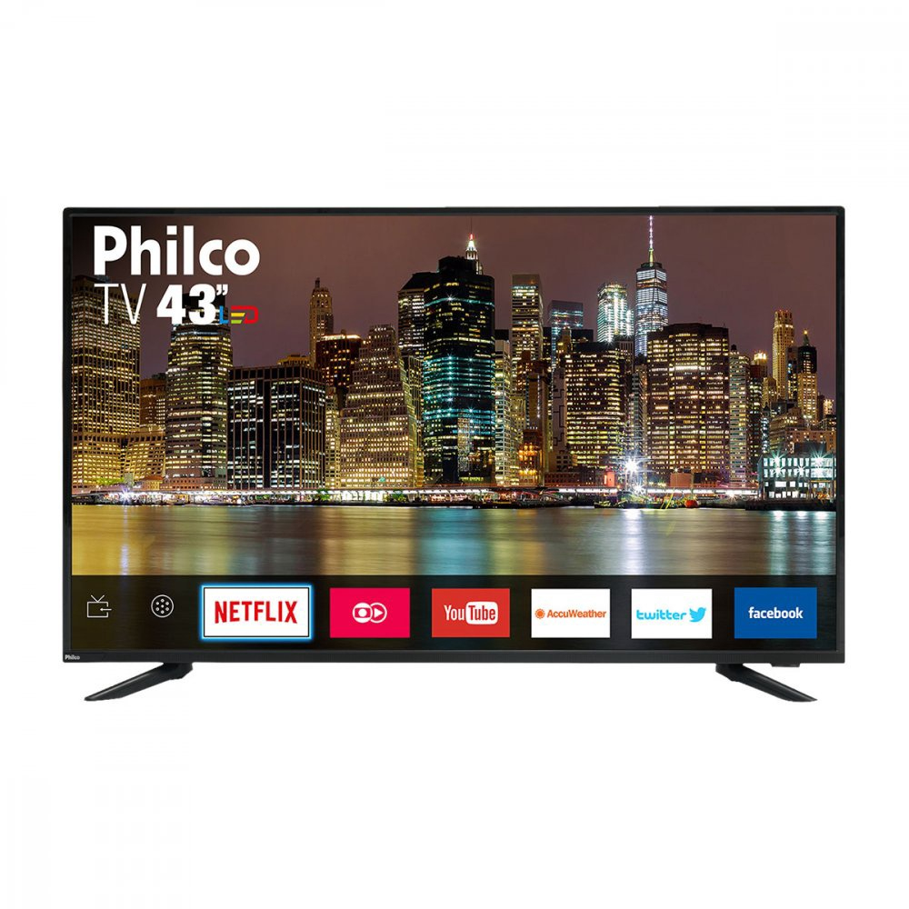 Smart Tv Led Philco Ptv E Sn Hd Hdmi Usb Wi Fi Conversor